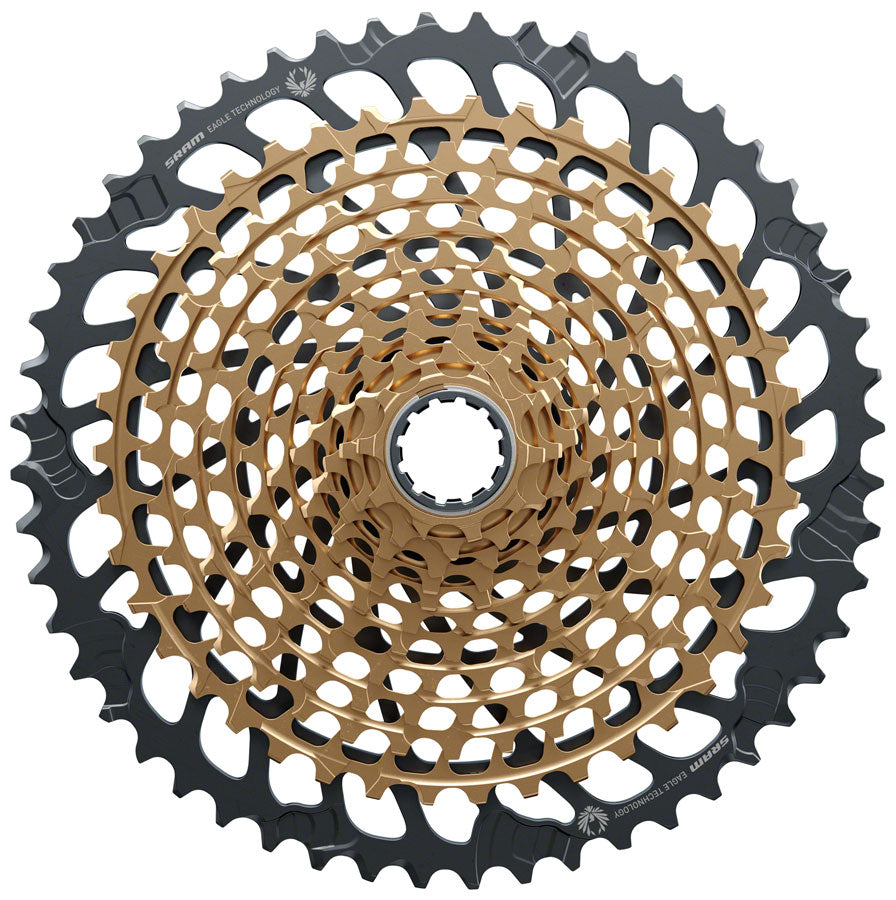 SRAM XG-1299 Eagle AXS XX1 12 speed X-Dome MTB Cassette Gold - 10-52t
